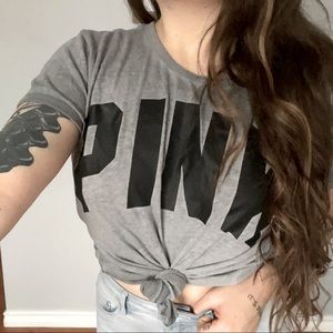 SIZE M VICTORIAS SECRET PINK TEE